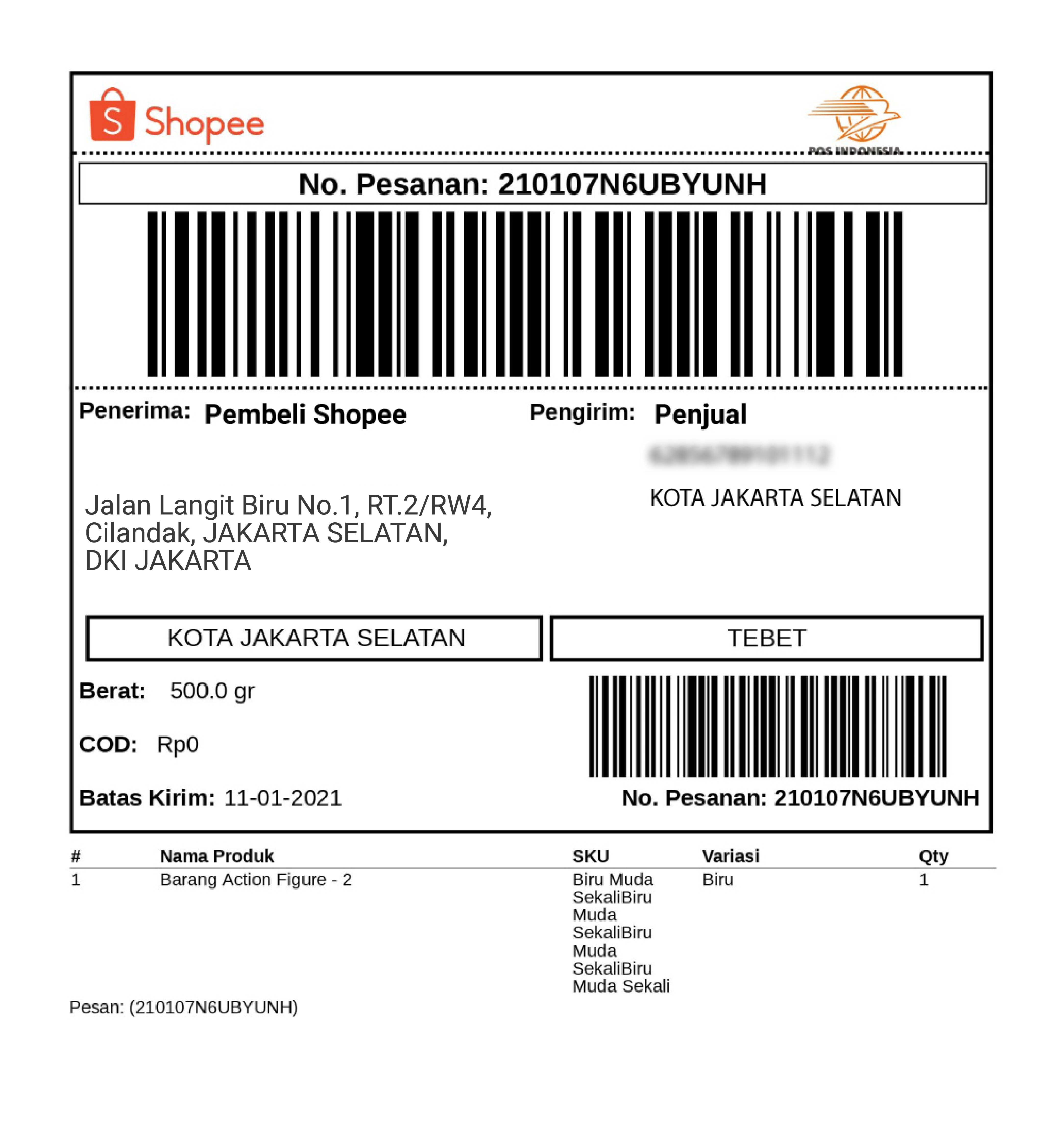 Menempelkan Resi pada Paket | ID Pusat Edukasi Penjual [Shopee]